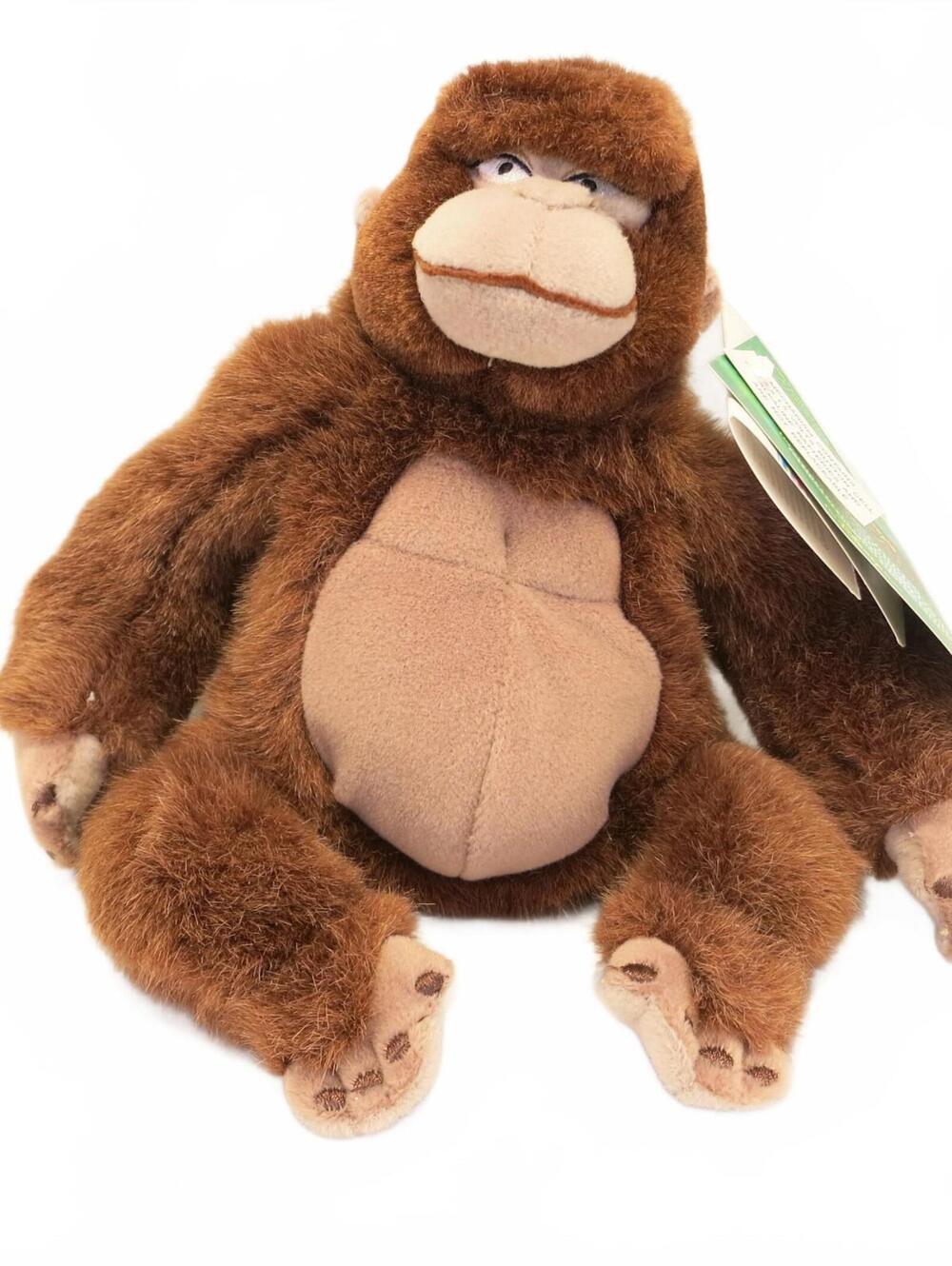 Vintage 8.5" Disney Tarzan Kala Bean Bag Plush Heartbeat Toy